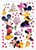 Samolepící dekorace - Zamilovaný Mickey Mouse