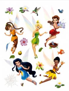 Samolepící dekorace - Fairies