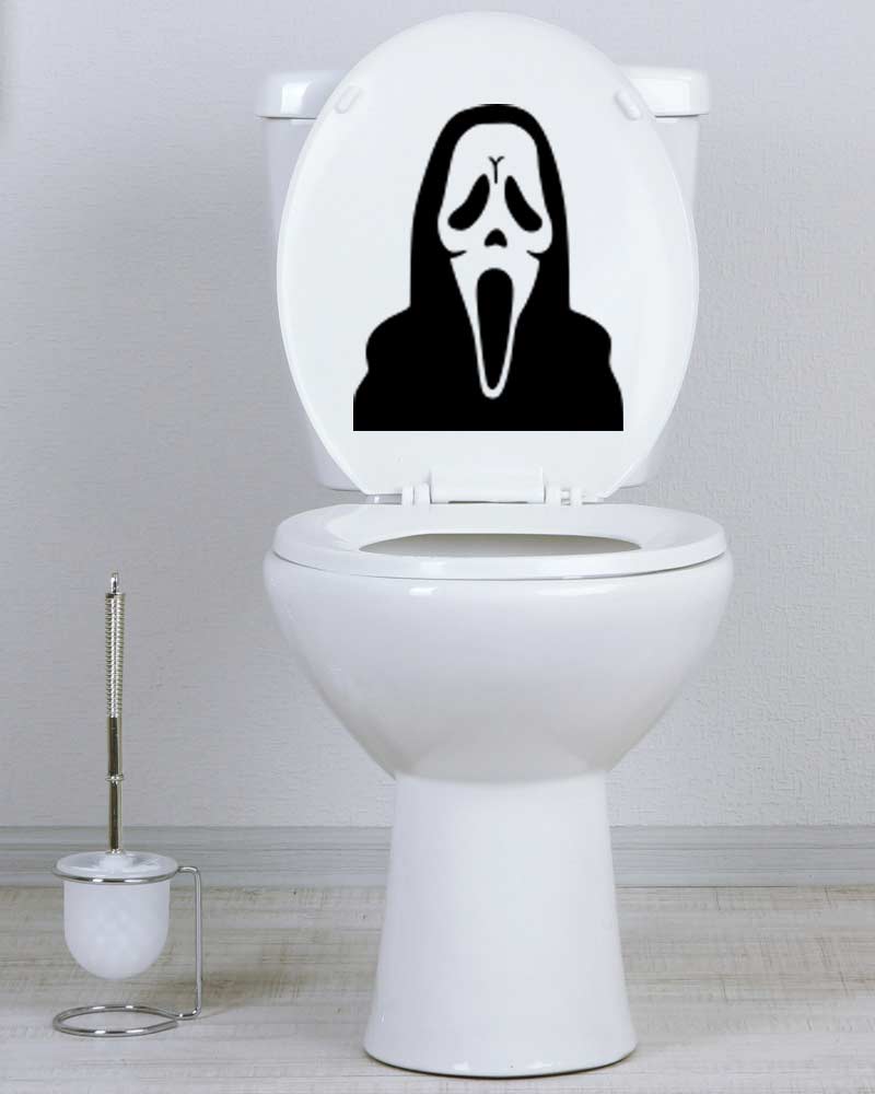 Samolepka na WC Vřískot