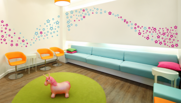 Samolepka na zeď DECOR HVĚZDY, 111ks