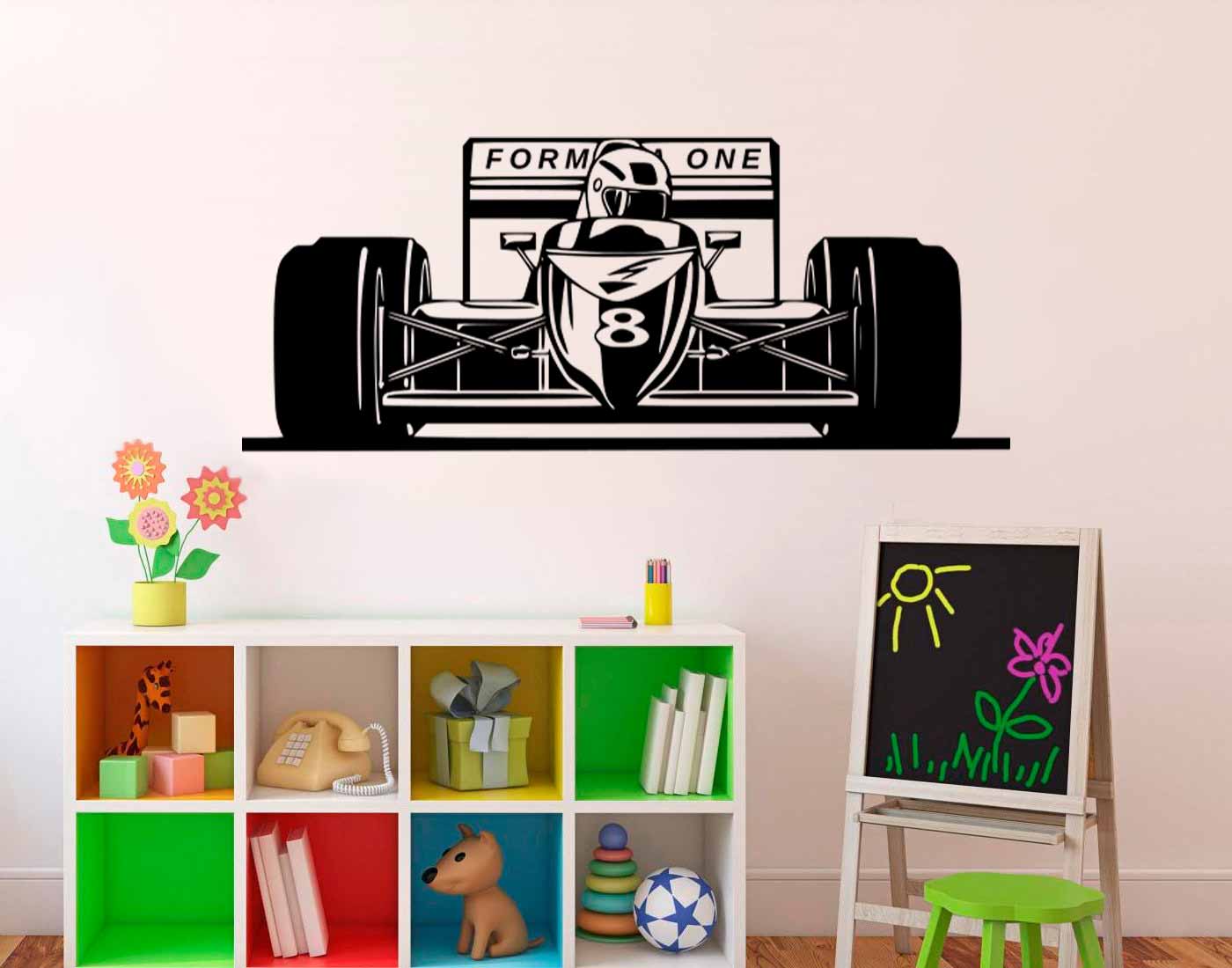 Samolepka na zeď Formule