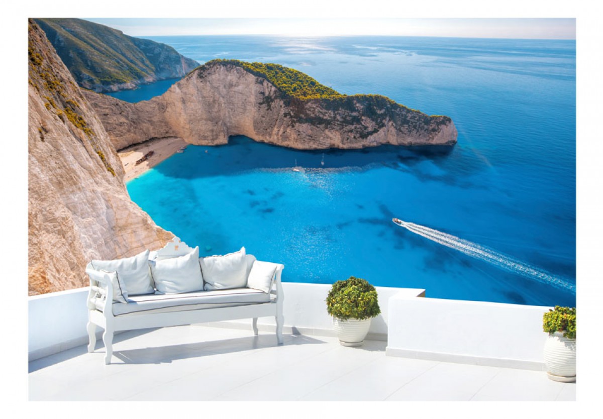 Fototapeta - Azurové pobřeží