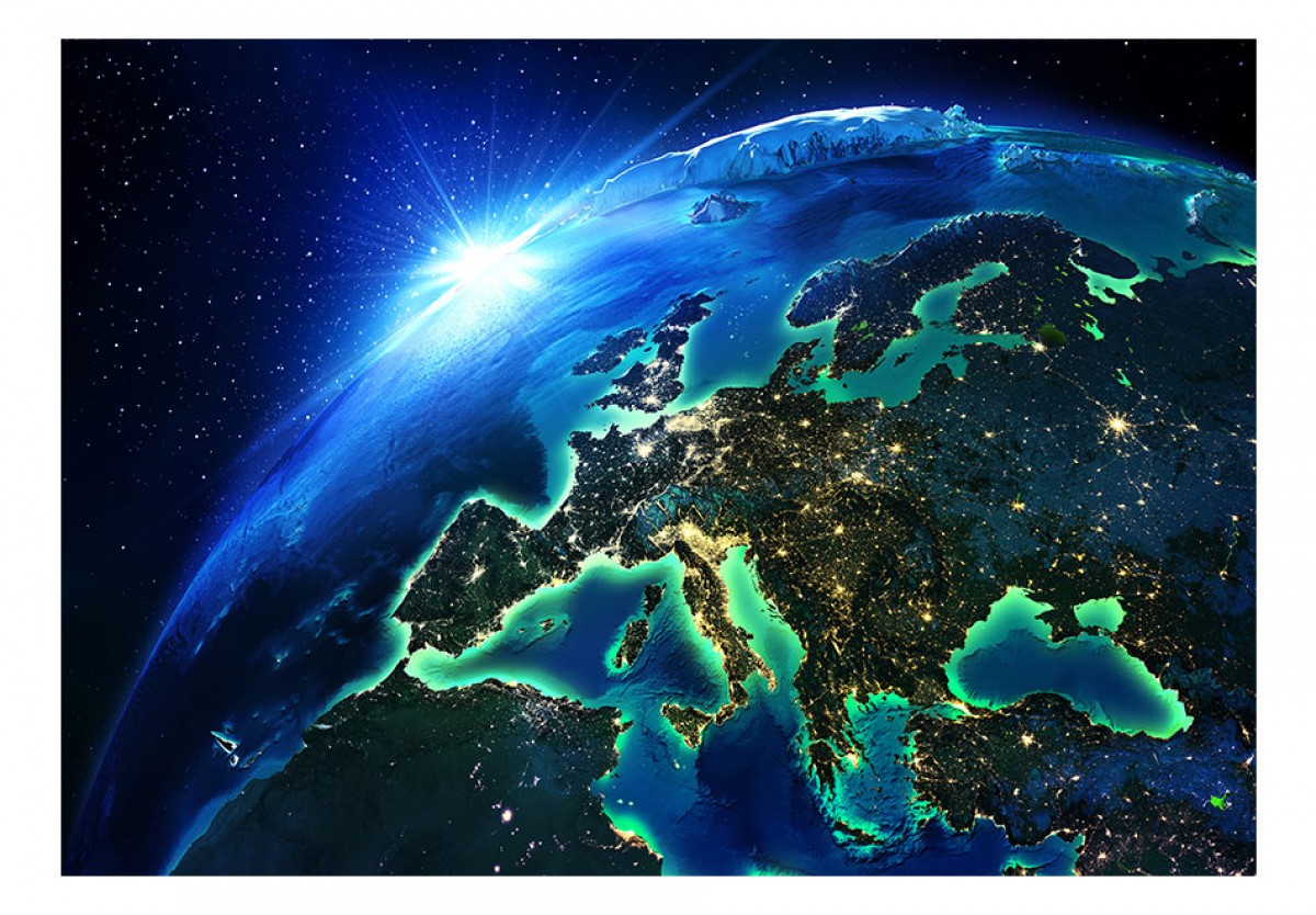 Fototapeta - Země ve vesmíru