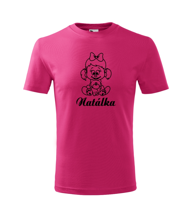 Dětské tričko Holčička se jménem