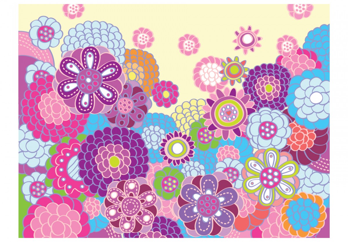 Fototapeta - Veselá louka