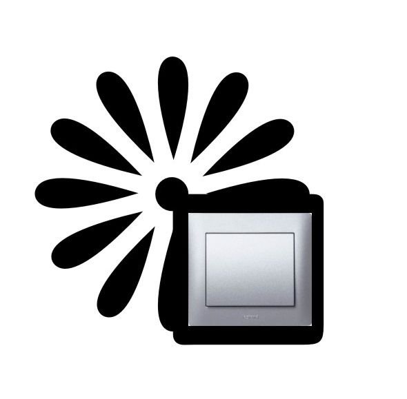 Samolepka na zeď Květy + samolepka na vypínač ZDARMA