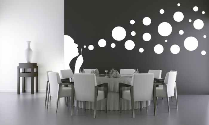 Samolepka na zeď Bublifuk