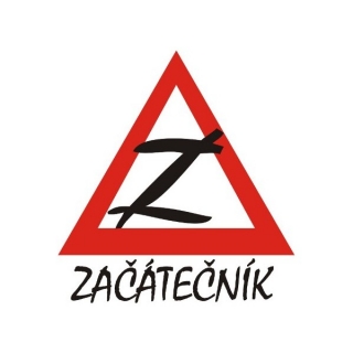 Samolepka na auto Začátečník 15x15cm