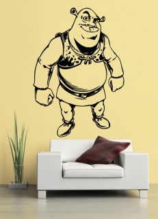 Samolepka na zeď Shrek