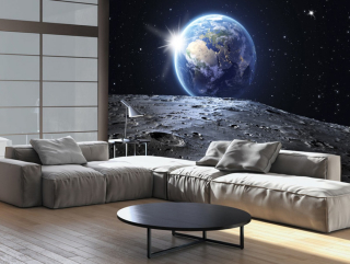 Fototapeta - Pohled na planetu Zemi