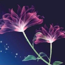 Samolepka na vypínač Květina 9 x 9 cm