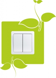 Samolepka pod vypínač Jarni